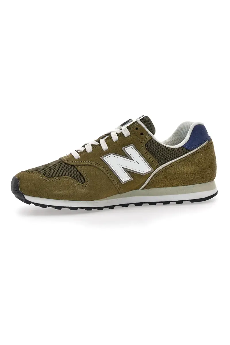 Sneakers verde oliva con logo bianco New Balance ML373XD2 [VERDE OLIVA] miniatura 4