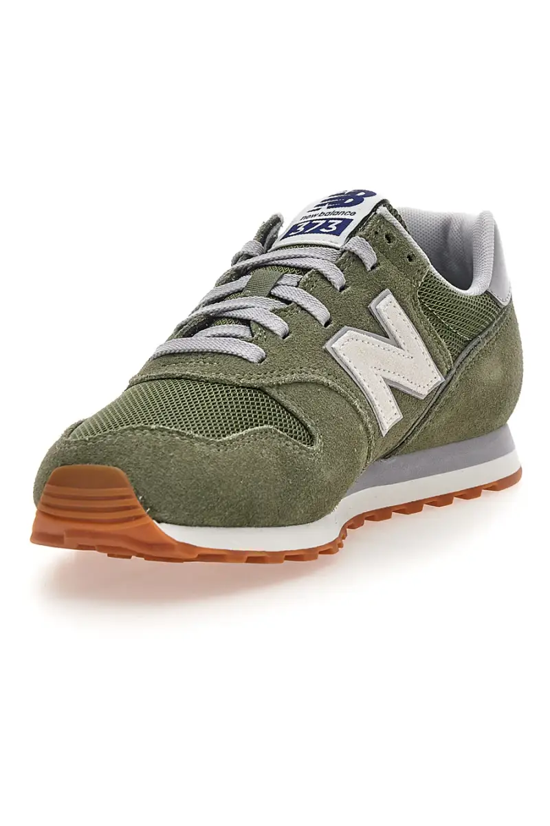 Sneakers Verde tomaia in pelle New balance ML373SI2 [VERDE] miniatura 3