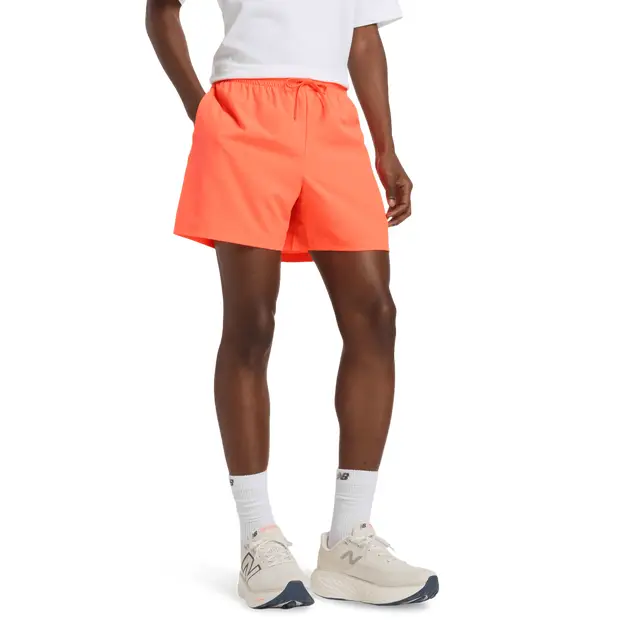 Sport Essential Short 5 Inches Uomo - Pantaloncini Rosso - Jersey Red