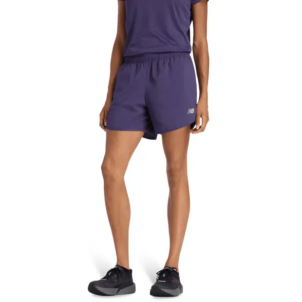 Sport Essential Short 5inch Donna - Pantaloncini Viola - Jersey Purple