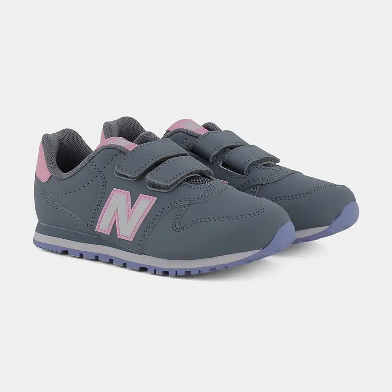 Sportive New Balance da Bambina, grigio miniatura 2