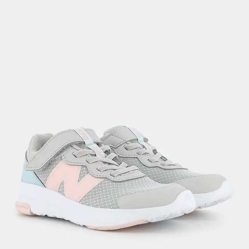 Sportive New Balance da Bambina, grigio miniatura 2