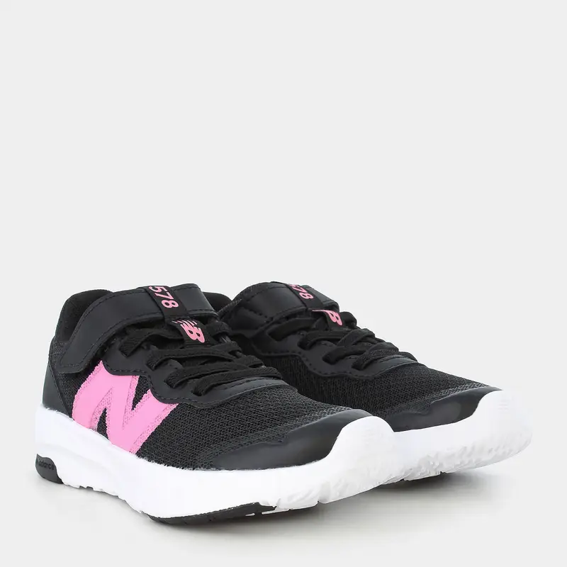 Sportive New Balance da Bambina, nero miniatura 2