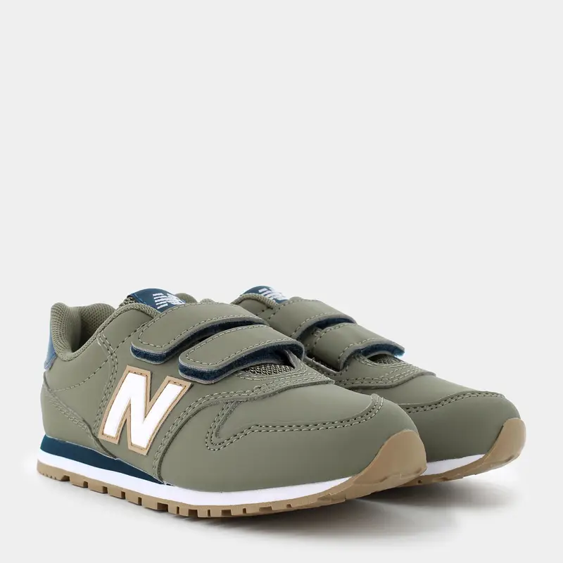 Sportive New Balance da Bambino, verde miniatura 2