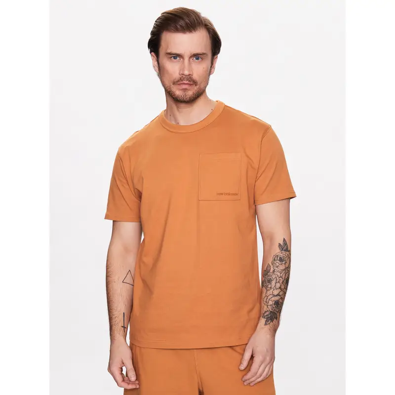 New Balance T-shirt Arancione 4205724