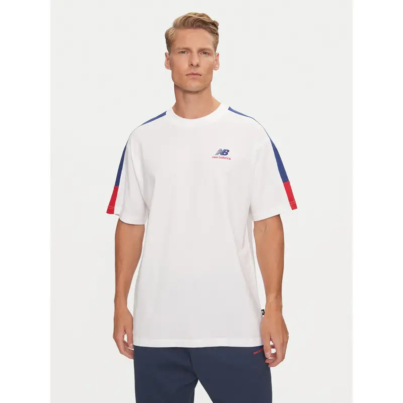 New Balance T-shirt Blu 3209667