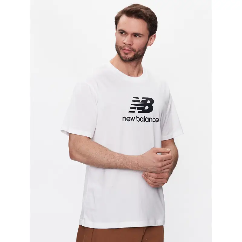 New Balance T-shirt Bianco 4205725