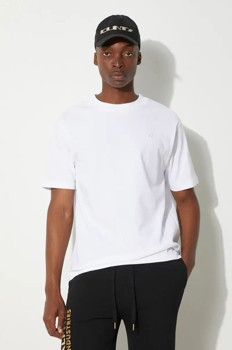 New Balance T-shirt Uomo Bianco 2243705