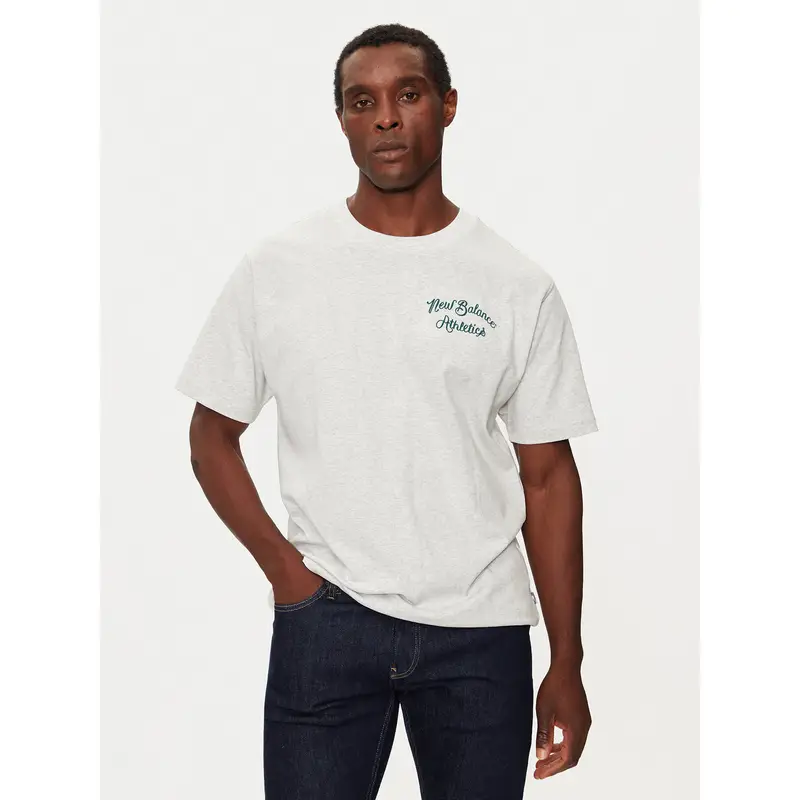 New Balance T-shirt Grigio 3344318