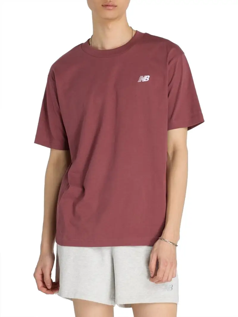 New Balance T-shirt Uomo Bordeaux 2960293