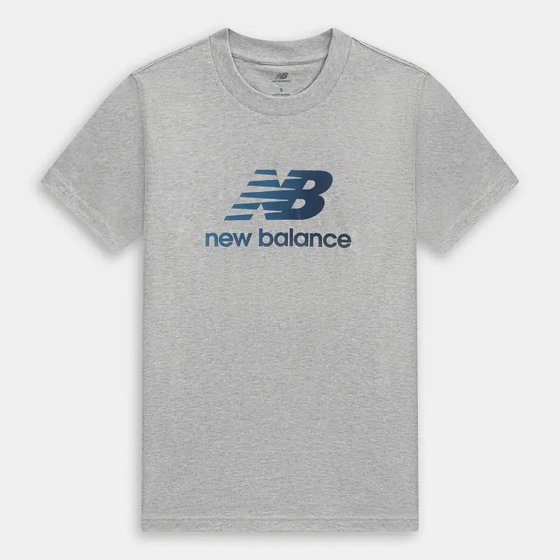 New Balance T-shirt Uomo Grigio 2501843