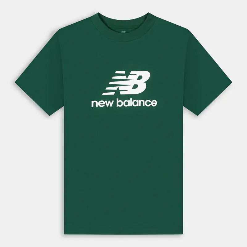 New Balance T-shirt Uomo Verde 2850275