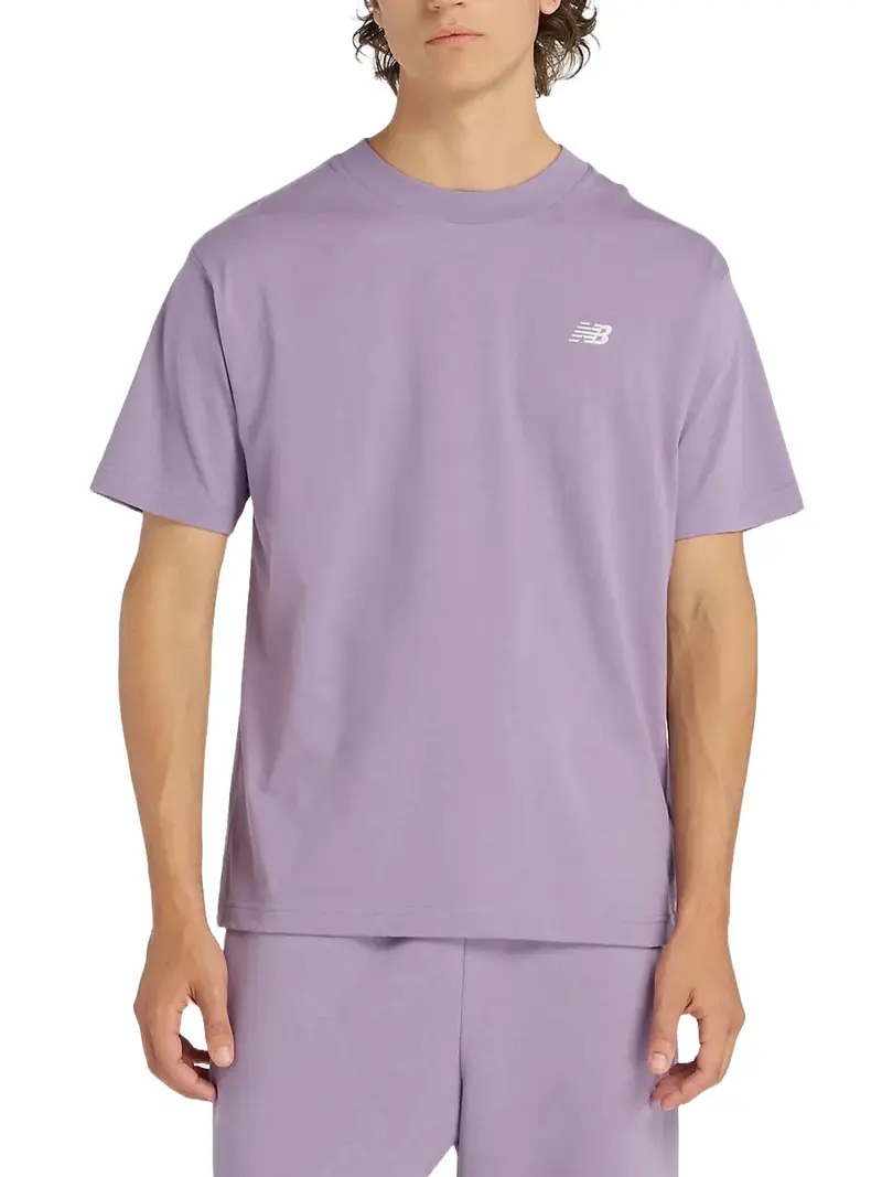 t-shirt new balance da uomo - viola