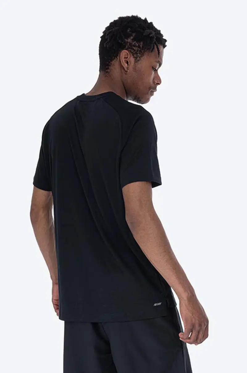 New Balance T-shirt Uomo Nero 3121810 miniatura 3
