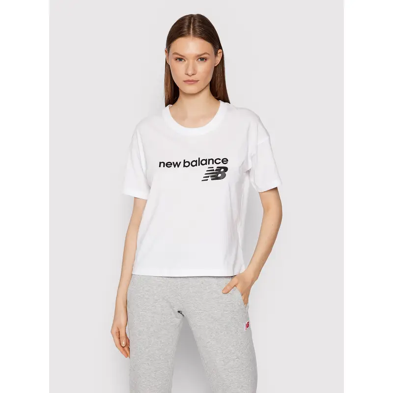 New Balance T-shirt Bianco 3200628