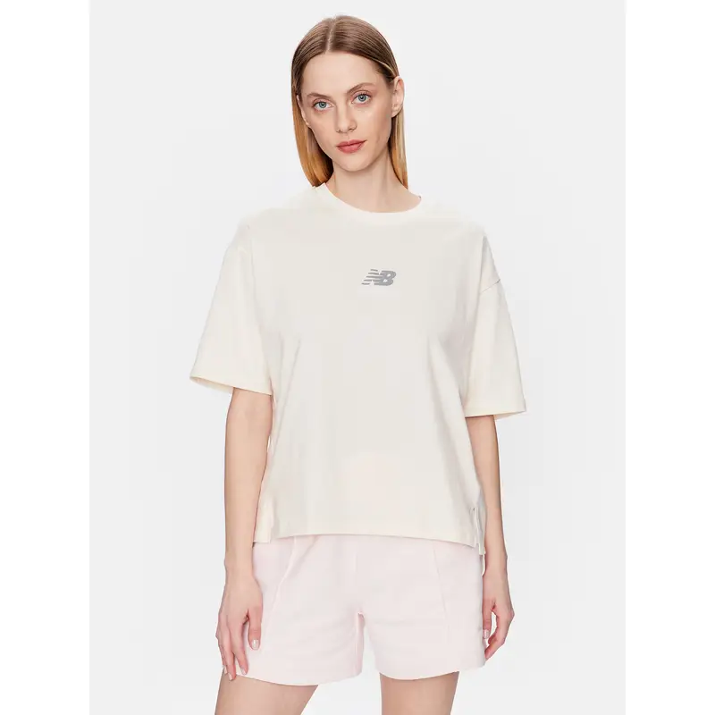 New Balance T-shirt Beige 3202598