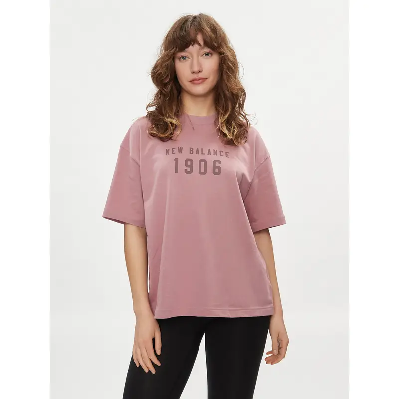 New Balance T-shirt Rosa 3205002