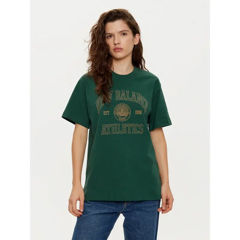 New Balance T-shirt Verde 3209672