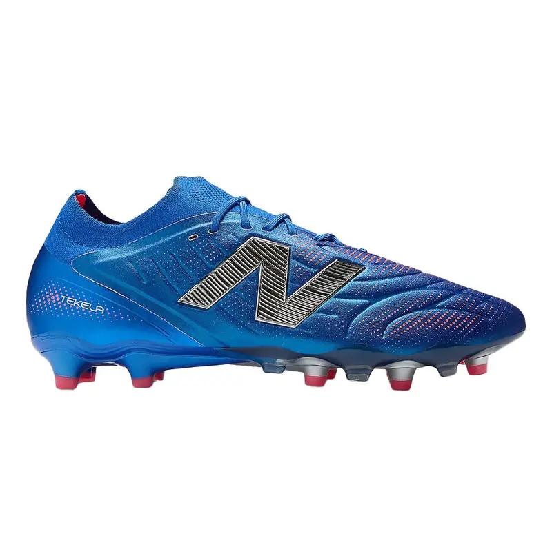 Tekela Elite Low Laced FG V5 Blu Gemstone - Scarpe da Calcio Uomo EUR 42 / US 8 5