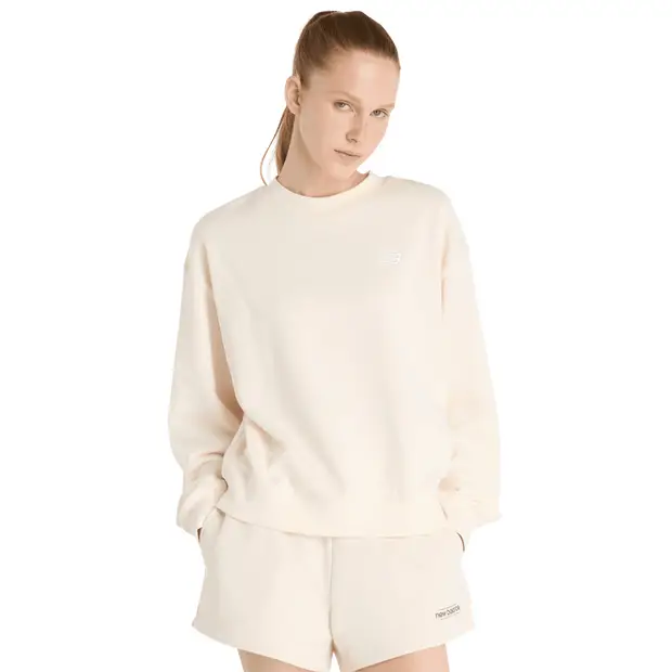 New Balance Felpe Beige 3192320