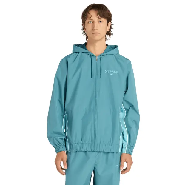 Trackside Woven Jacket Uomo - Giacche Verde acqua - Jersey Teal