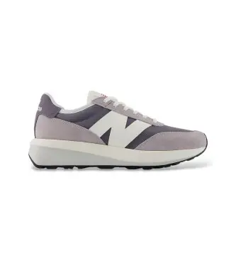unisex U370V1_LI Sneakers in pelle 370 (07D= 40), Basso, Stringhe, Casual, Grigio