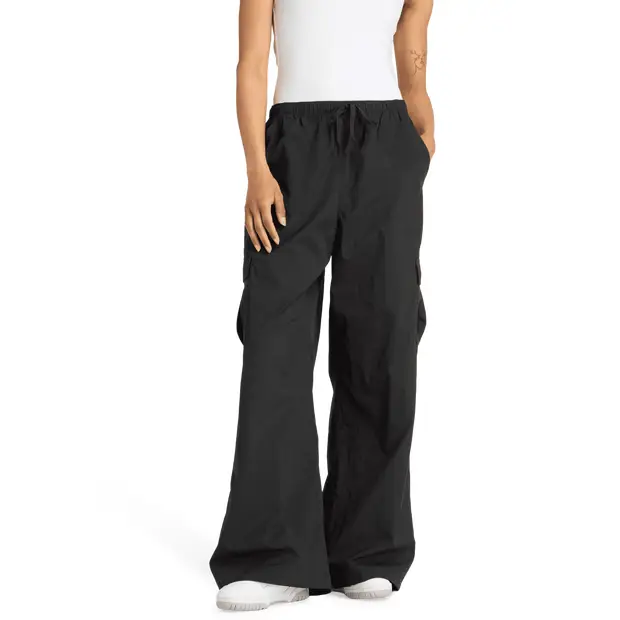 Woven Cargo Pant female Pantaloni - Nero - Nylon - Foot Locker Black