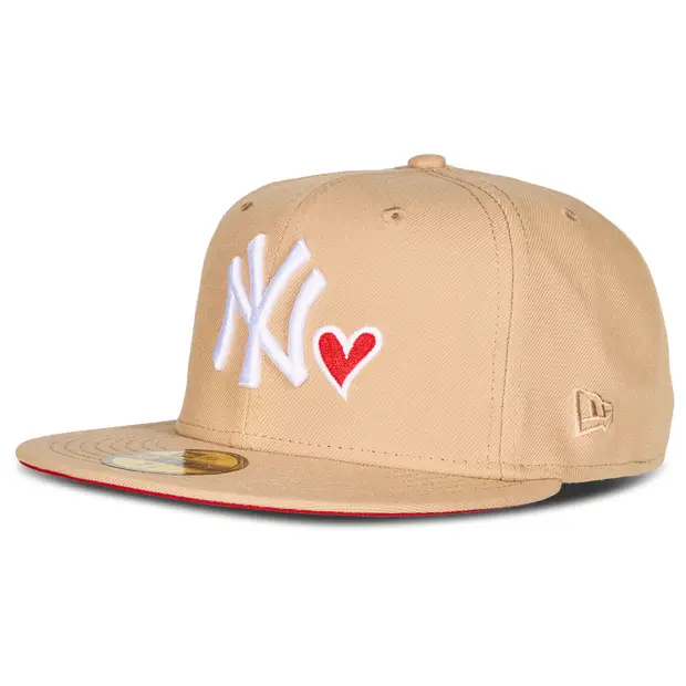 59fifty Mlb New York Yankees Unisex - Schienale a scatto Marrone - ón Brown