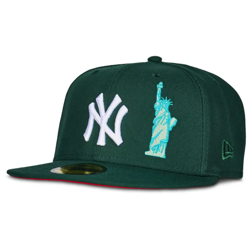 59fifty Mlb New York Yankees unisex Schienale a scatto - Verde - Algodón - Foot Locker Green