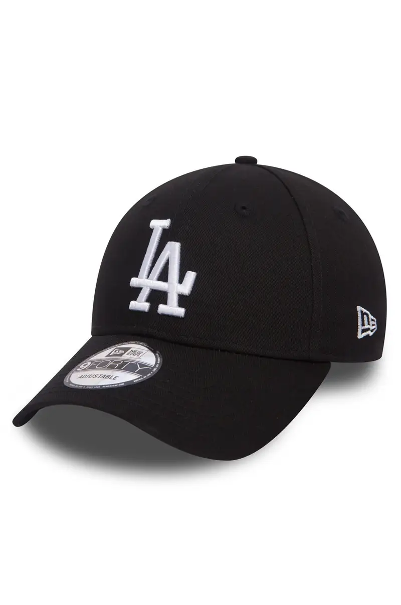 9Forty League Essential LA Dodgers Black 11405493.LEAGUE.ESSENT Nero