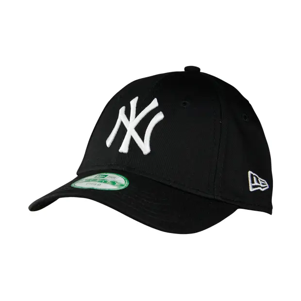 9forty New York Yankees Baseball Kids Unisex - Cappellini Nero - ón Black