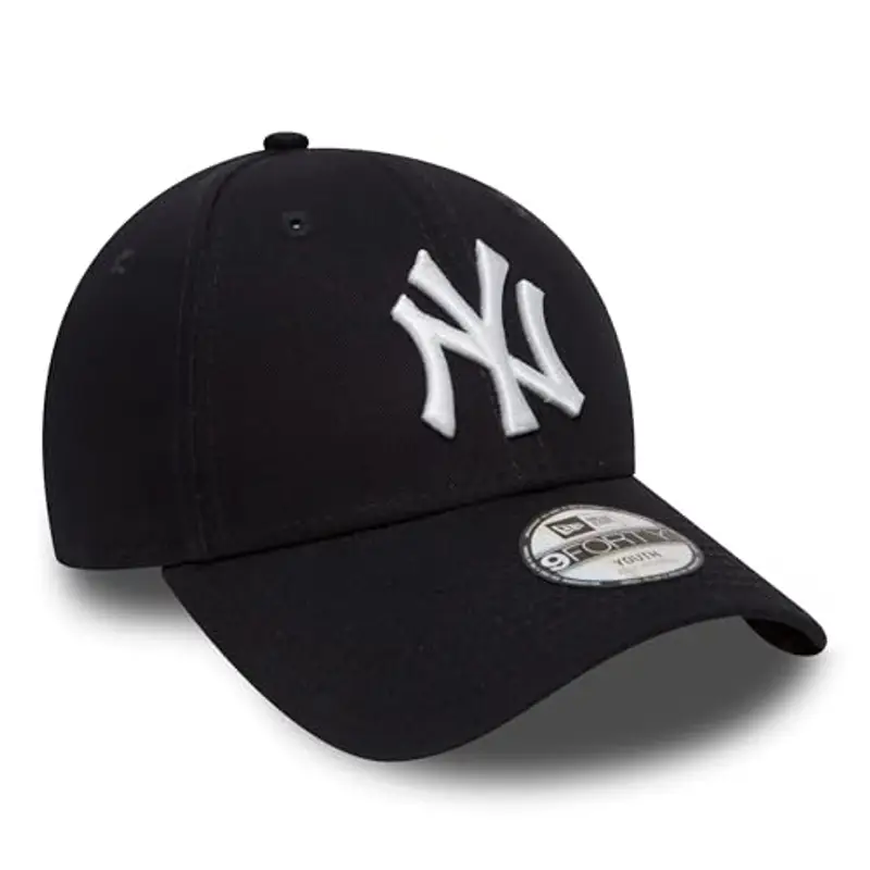 New Era Bambino Bambini MLB Basic NY Yankees 9Forty Cappuccio Regolabile - Blu (Navy), One Size miniatura 2