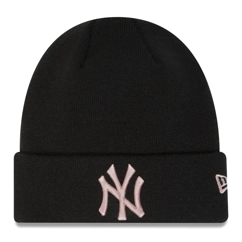 Berretto con risvolto essenziale femminile di New Era New York Yankees | New Era Nero