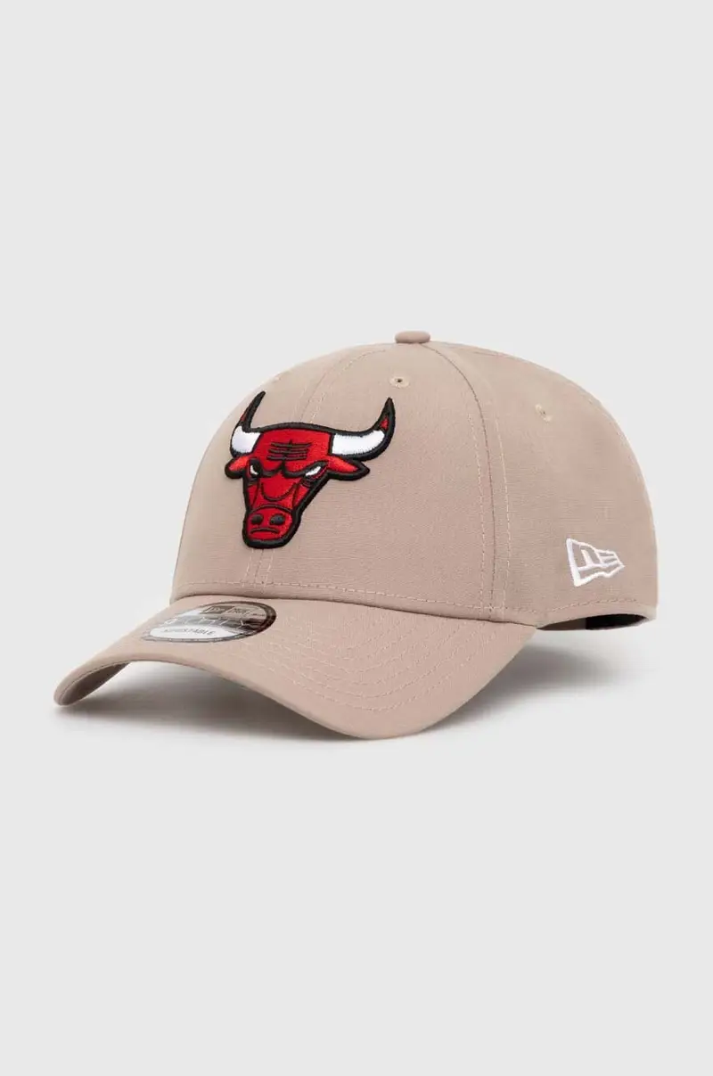 berretto da baseball 9Forty Chicago Bulls colore beige con applicazione 60435239