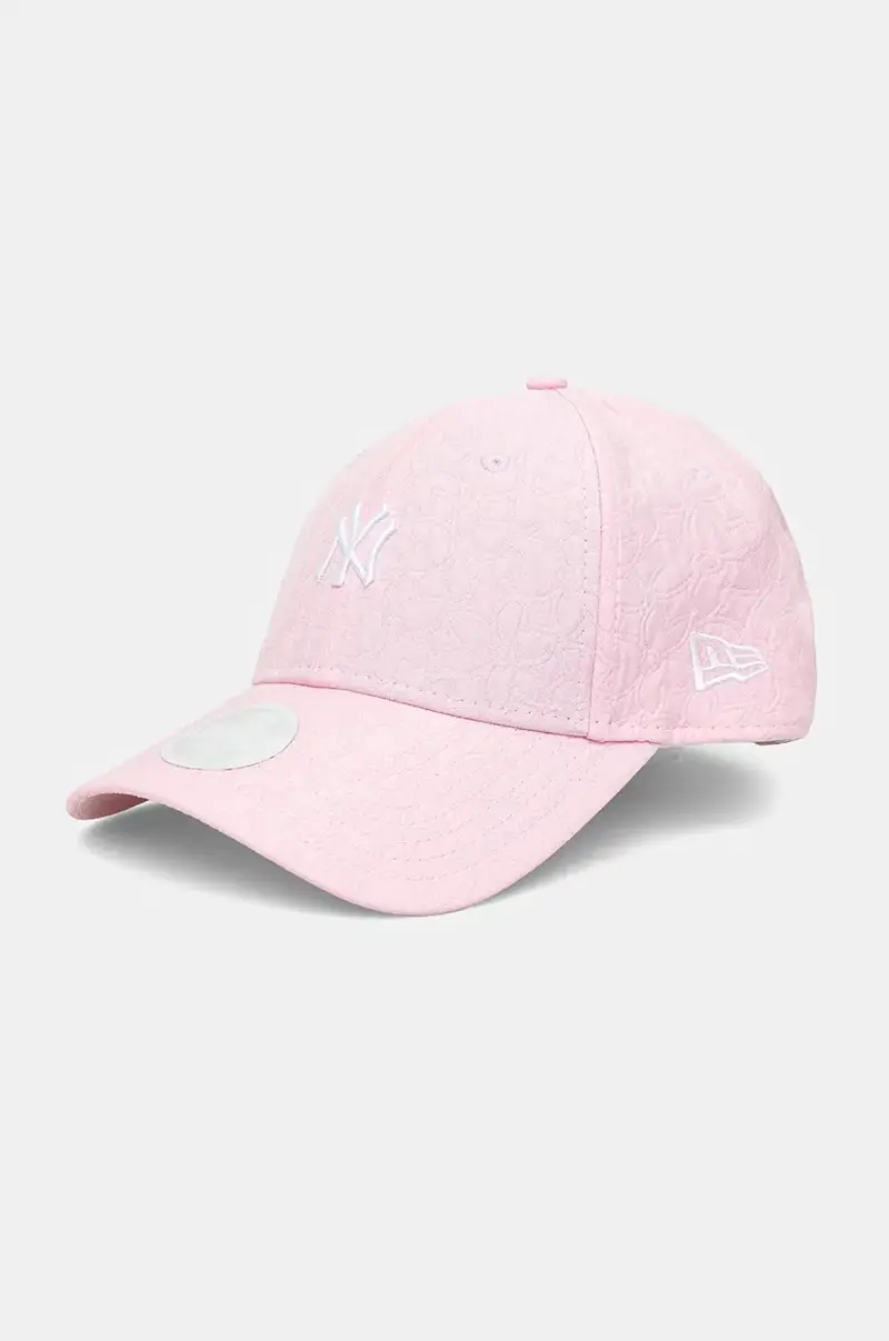 berretto da baseball JACQUARD 9FORTY® NEW YORK YANKEES colore rosa con applicazione 60565270