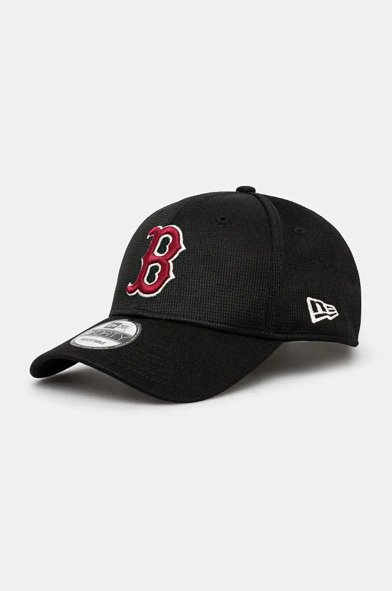berretto da baseball PIVOT KNIT 9FORTY® BOSTON RED SOX colore nero con applicazione 60565472