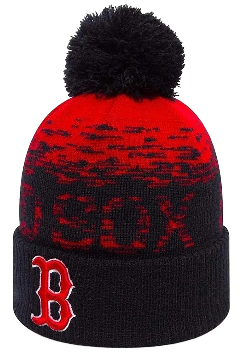 Bonnet New Era MLB Sport Knit Boston Red Sox | New Era Nero
