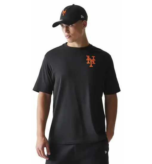 New Era Cap T-shirt Uomo Nero 4295130
