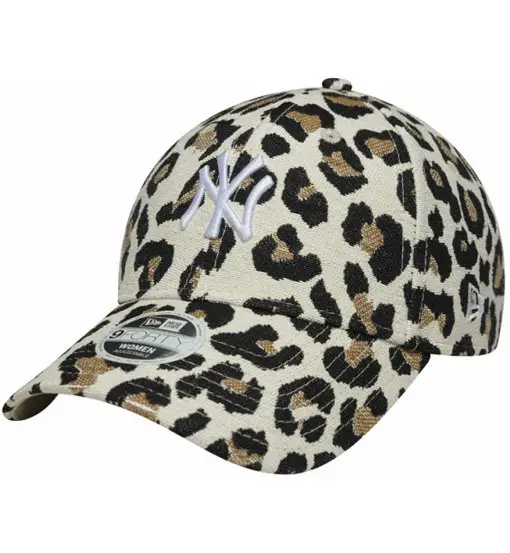 Leopard Midi 9 Forty New York Yankees W - cappellino - donna Light Beige