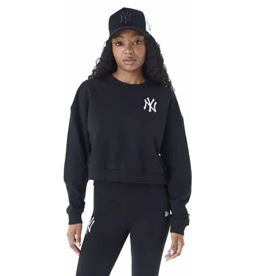 NY Le Crop Crew W - felpa - donna Black