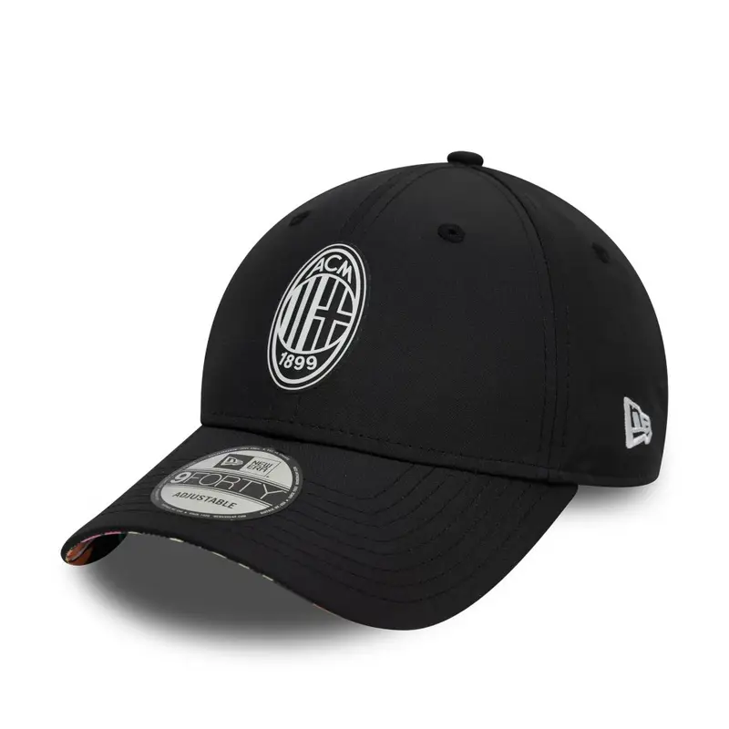 Cappellino 9FORTY AC Milan Graffiti All Over Print Nero TU
