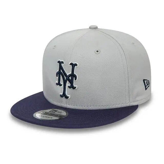 Cappellino con visiera New Era MLB New York Mets | New Era Grigio