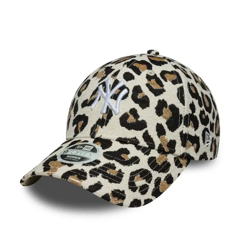 Cappellino da baseball da donna Los Angeles Dodgers New Era 9Forty Leopard Midi