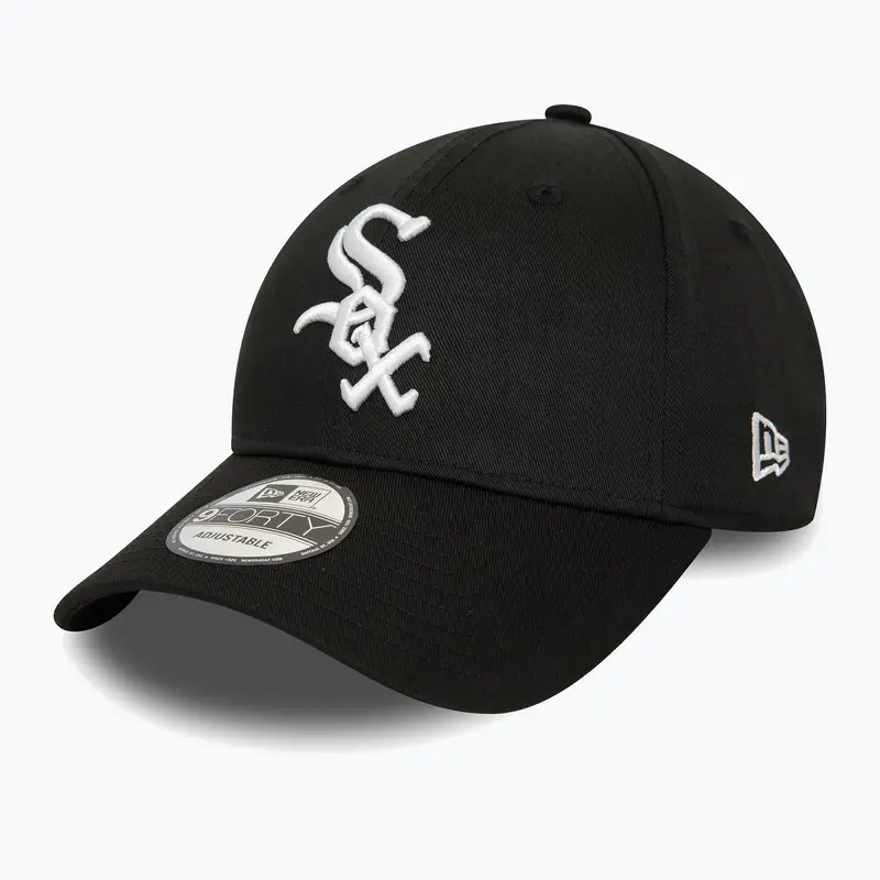 Cappellino da baseball da uomo New Era Patch 9Forty Chicago White Sox | New Era Nero
