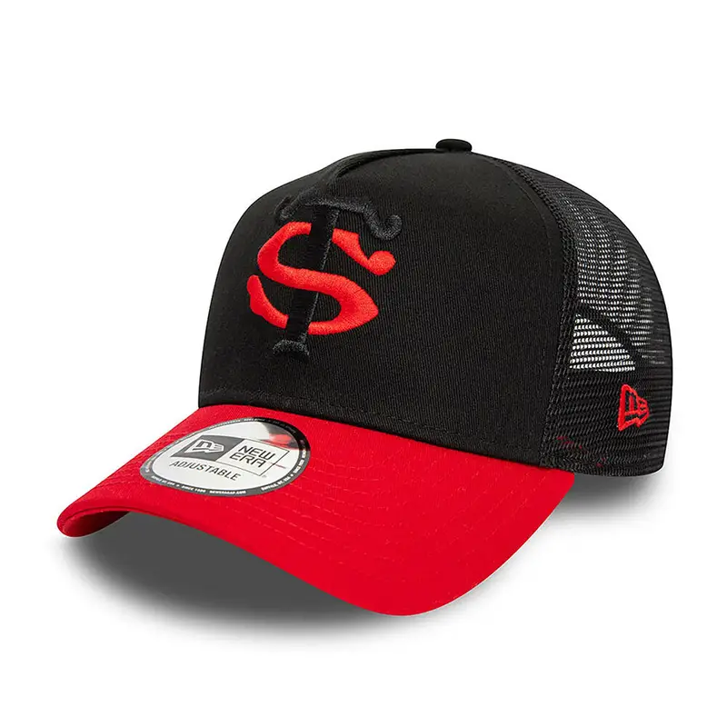Cappellino New Era E-frame Trucker Core Bambino Stade Toulousain | New Era Nero