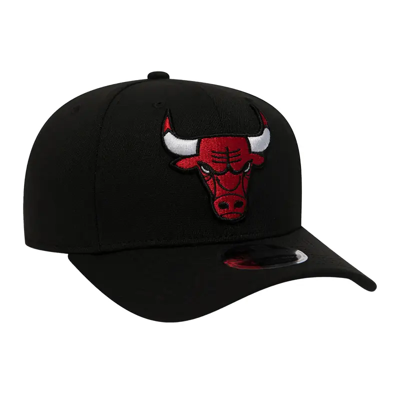 Cappellino New Era NBA 9Fifty Stretch Snap dei Chicago Bulls | New Era Nero