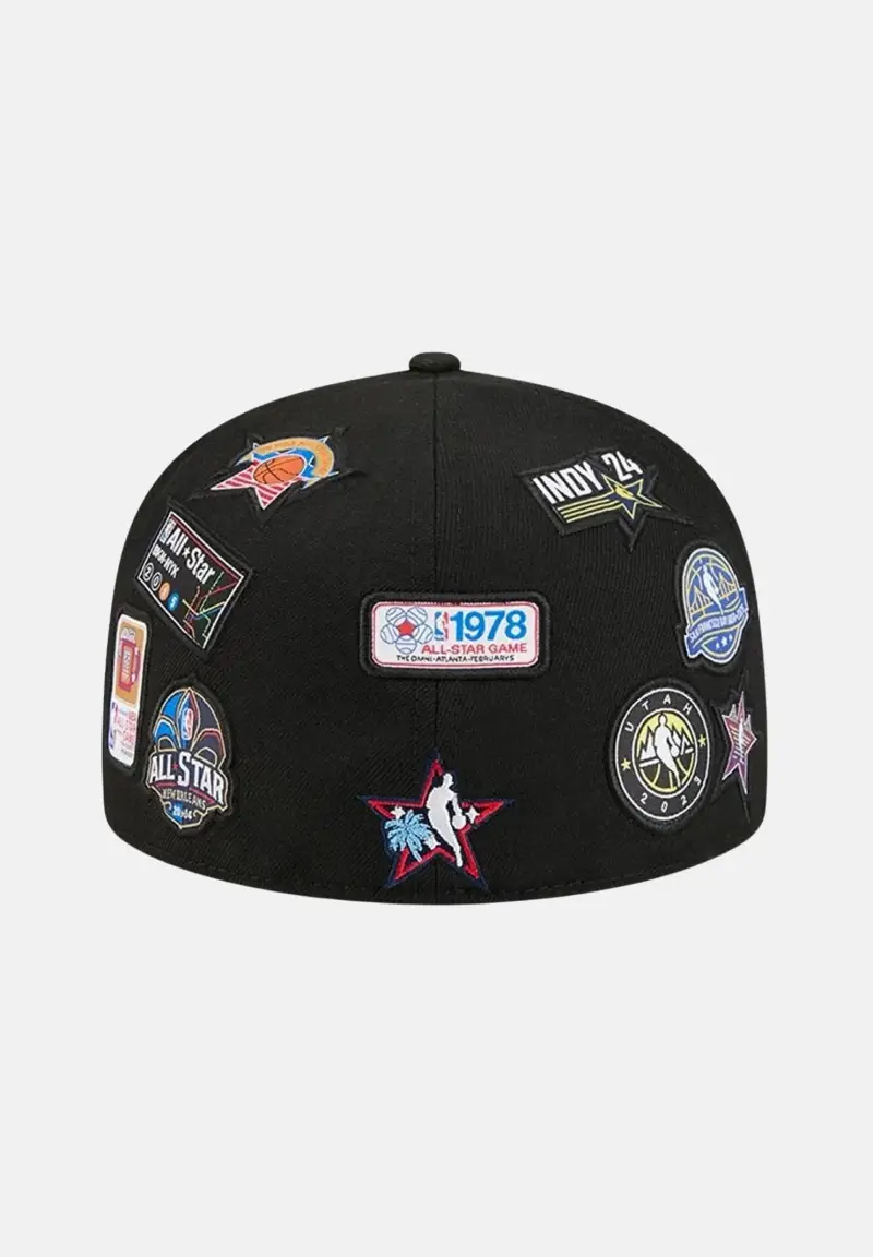 Cappello con visiera 59FIFTY Fitted NBA Hardwood Classic All Star Game nero da uomo miniatura 3