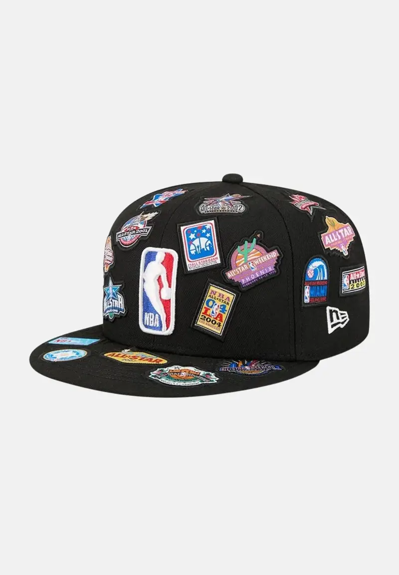 Cappello con visiera 59FIFTY Fitted NBA Hardwood Classic All Star Game nero da uomo