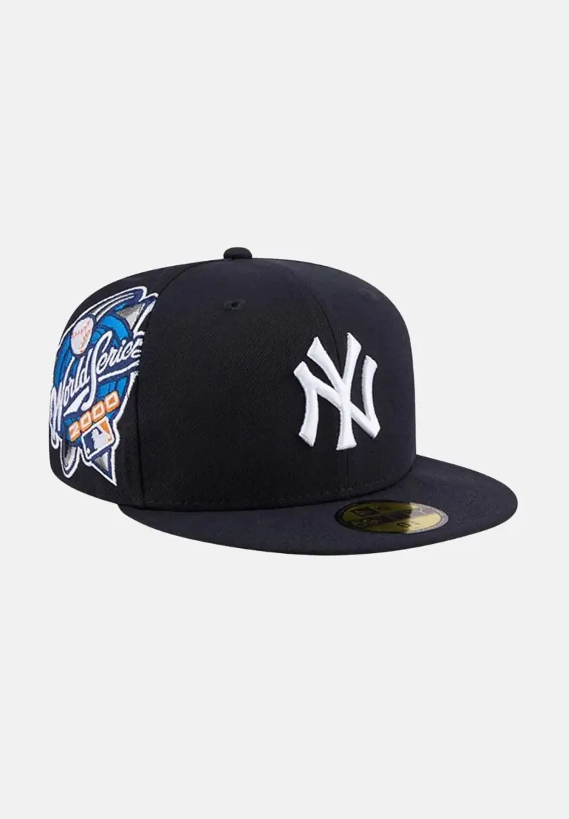 Cappello con visiera 59FIFTY Fitted New York Yankees MLB Hidden Hit blu da uomo