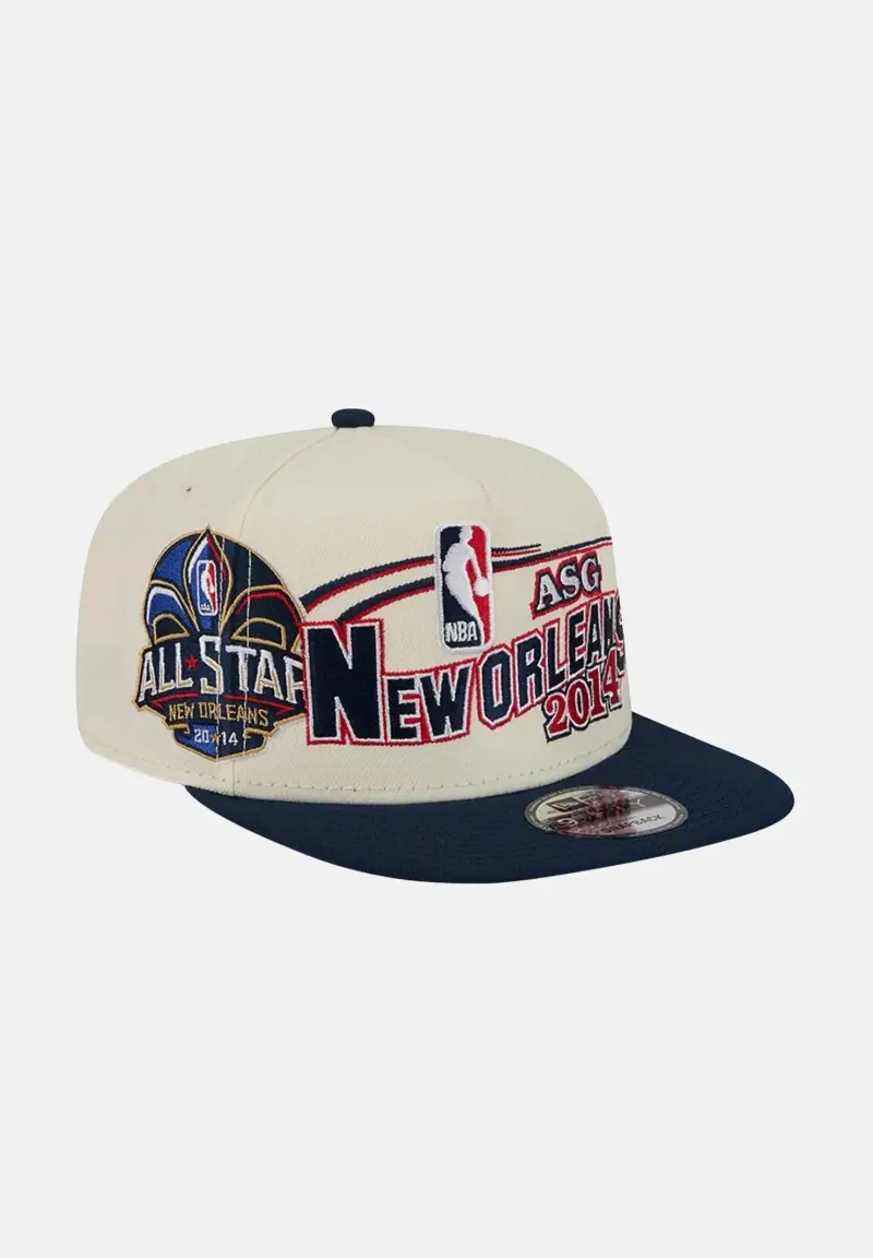 Cappello con visiera 9FIFTY A-Frame New Orleans Pelicans NBA Hardwood Classic All Star Game panna uomo e donna miniatura 3